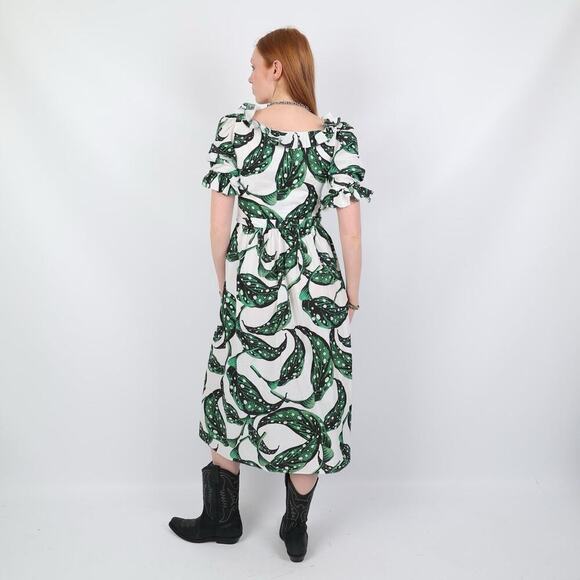 Borgo De Nor Women’s Midi Floral Cotton Maxi Dress Size UK 14 (10 US) - Picture 3 of 13